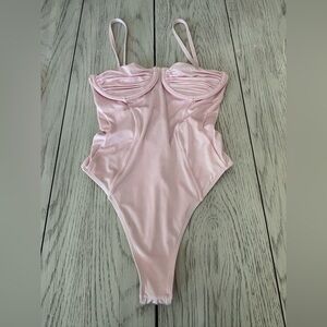 Frankies Bikini, XS , one piece,  pink